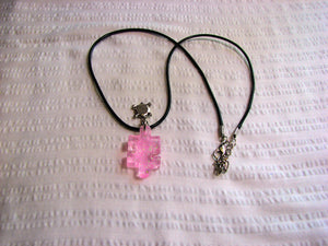 Turtle Puzzle Piece Necklace