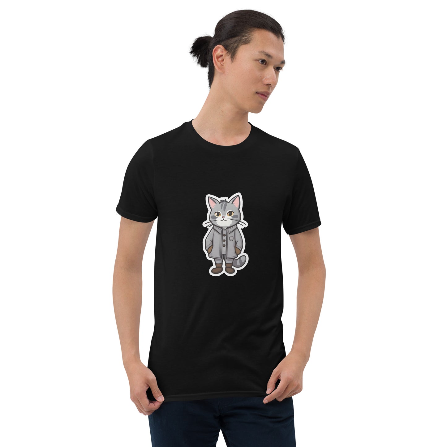 Kitten in a Parka Short-Sleeve Unisex T-Shirt