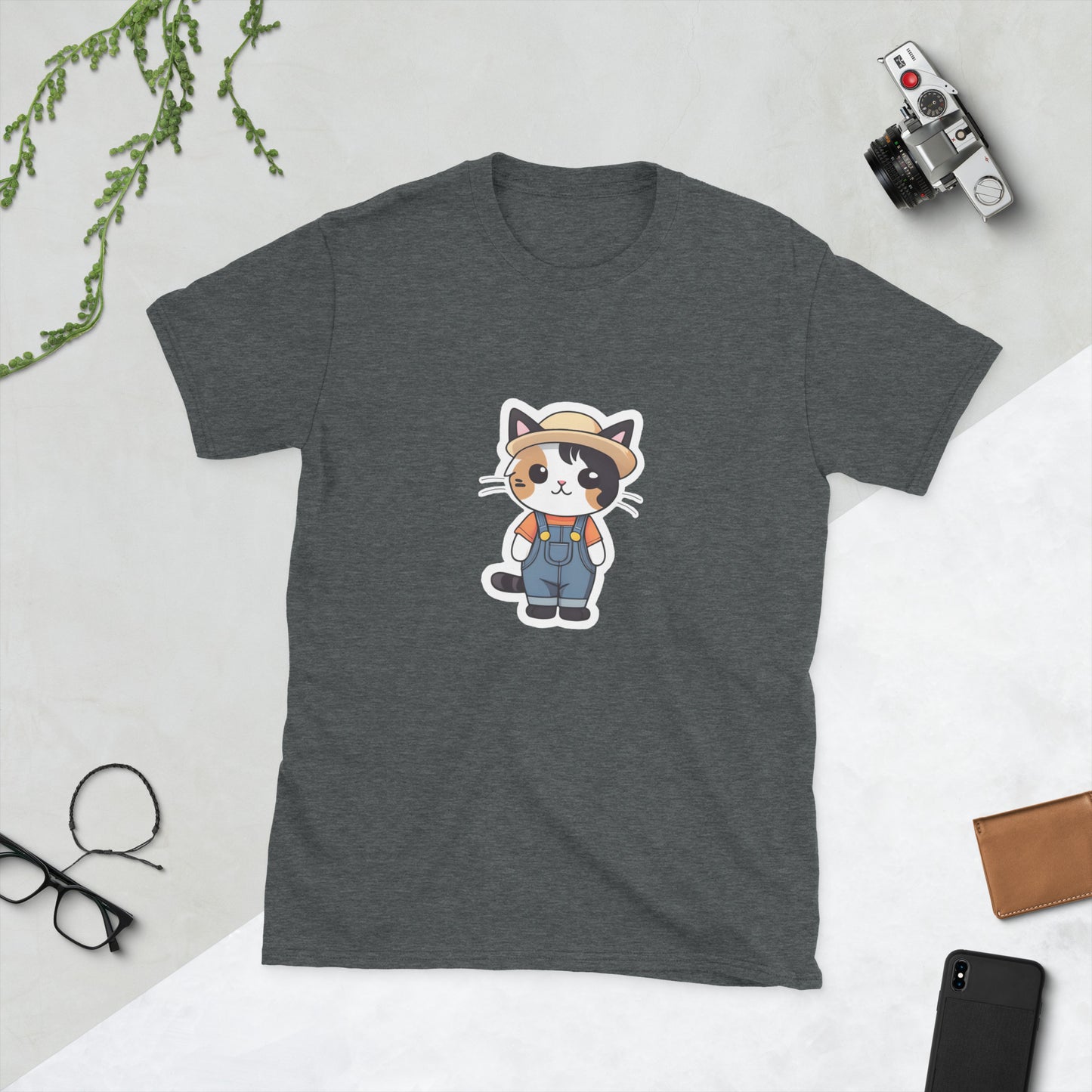 Farmboy Kitten Short-Sleeve Unisex T-Shirt