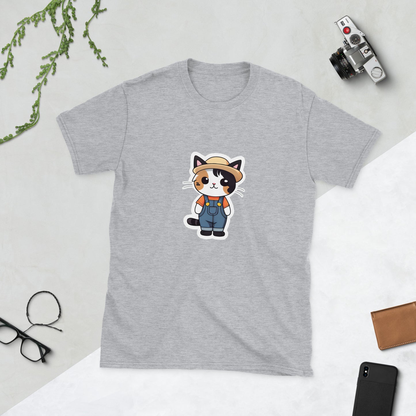 Farmboy Kitten Short-Sleeve Unisex T-Shirt