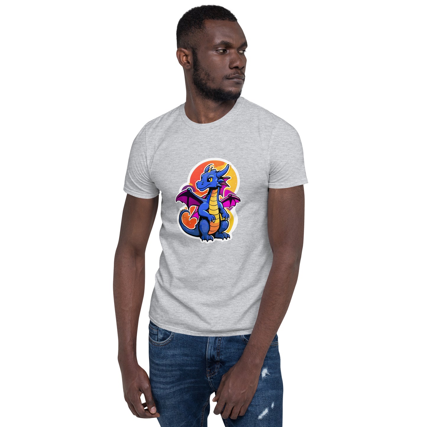 Cute Dragon Short-Sleeve Unisex T-Shirt