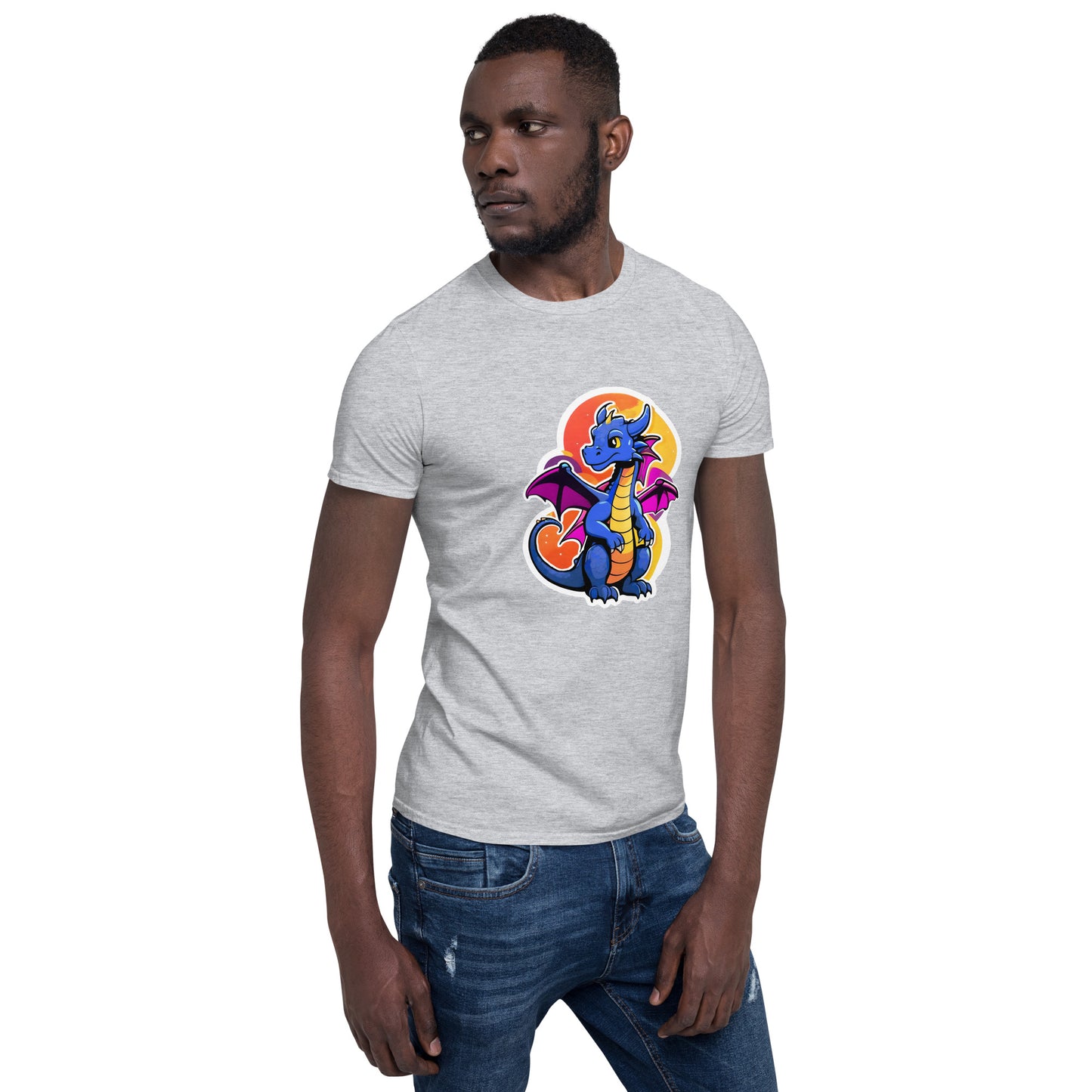 Cute Dragon Short-Sleeve Unisex T-Shirt