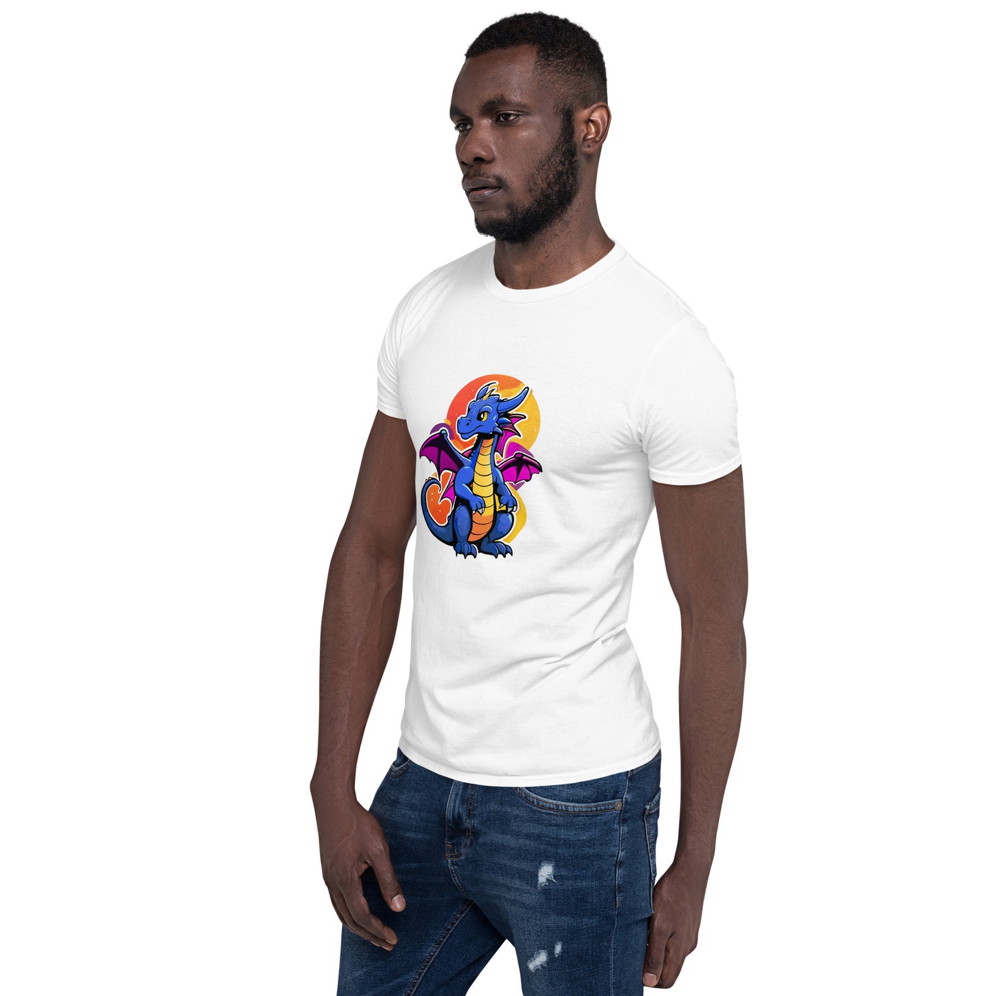 Cute Dragon Short-Sleeve Unisex T-Shirt