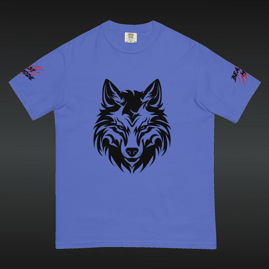 Beast Mode Wolf Unisex Garment-Dyed Heavyweight T-shirt