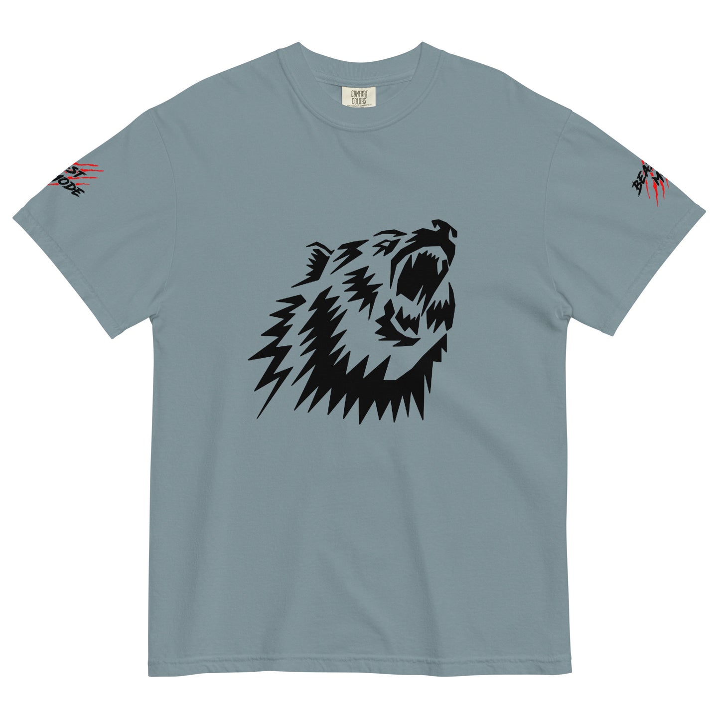 Beast Mode Grizzly Unisex Garment-Dyed Heavyweight T-shirt