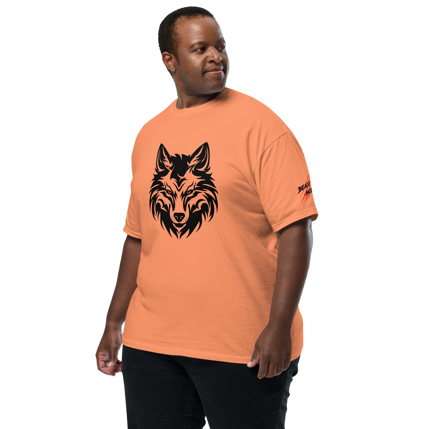 Beast Mode Wolf Unisex Garment-Dyed Heavyweight T-shirt