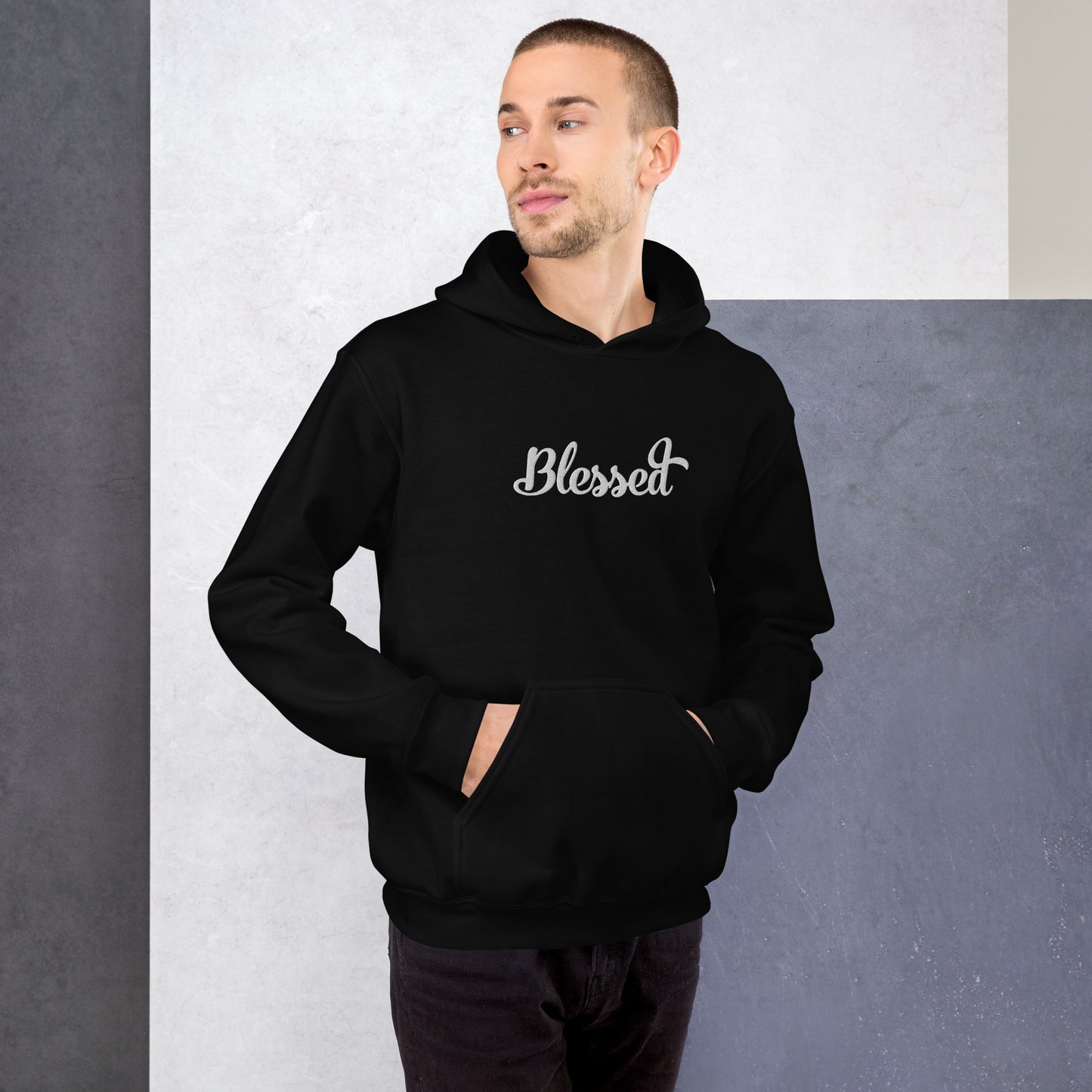 Blessed Embroidered Unisex Hoodie