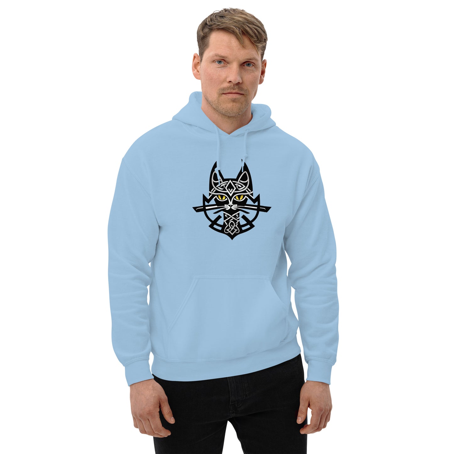 Viking Cat Unisex Pullover Hoodie