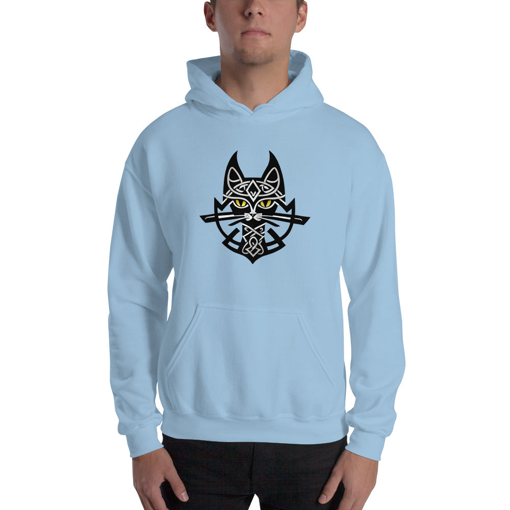 Viking Cat Unisex Pullover Hoodie