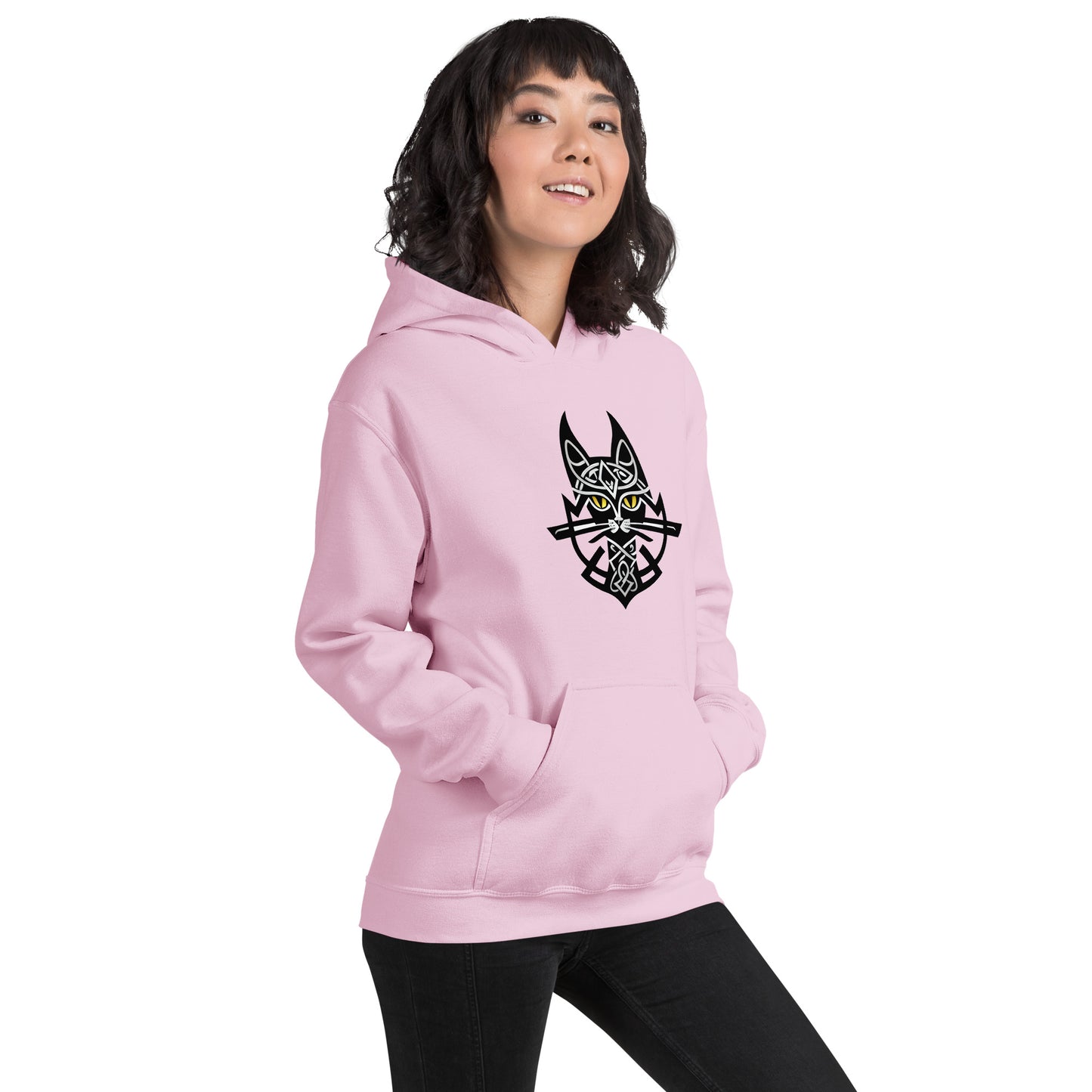 Viking Cat Unisex Pullover Hoodie