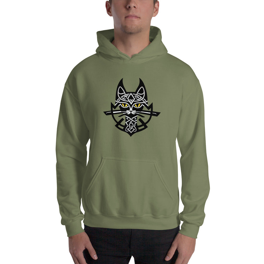 Viking Cat Unisex Pullover Hoodie