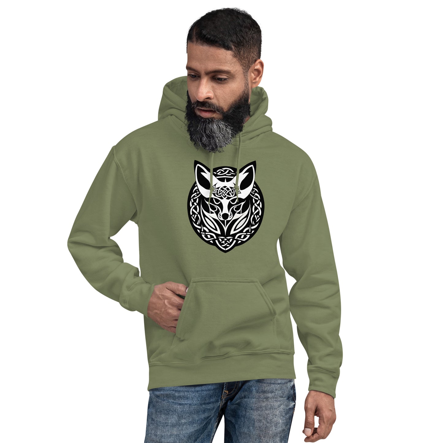 Celtic Fox Unisex Hoodie