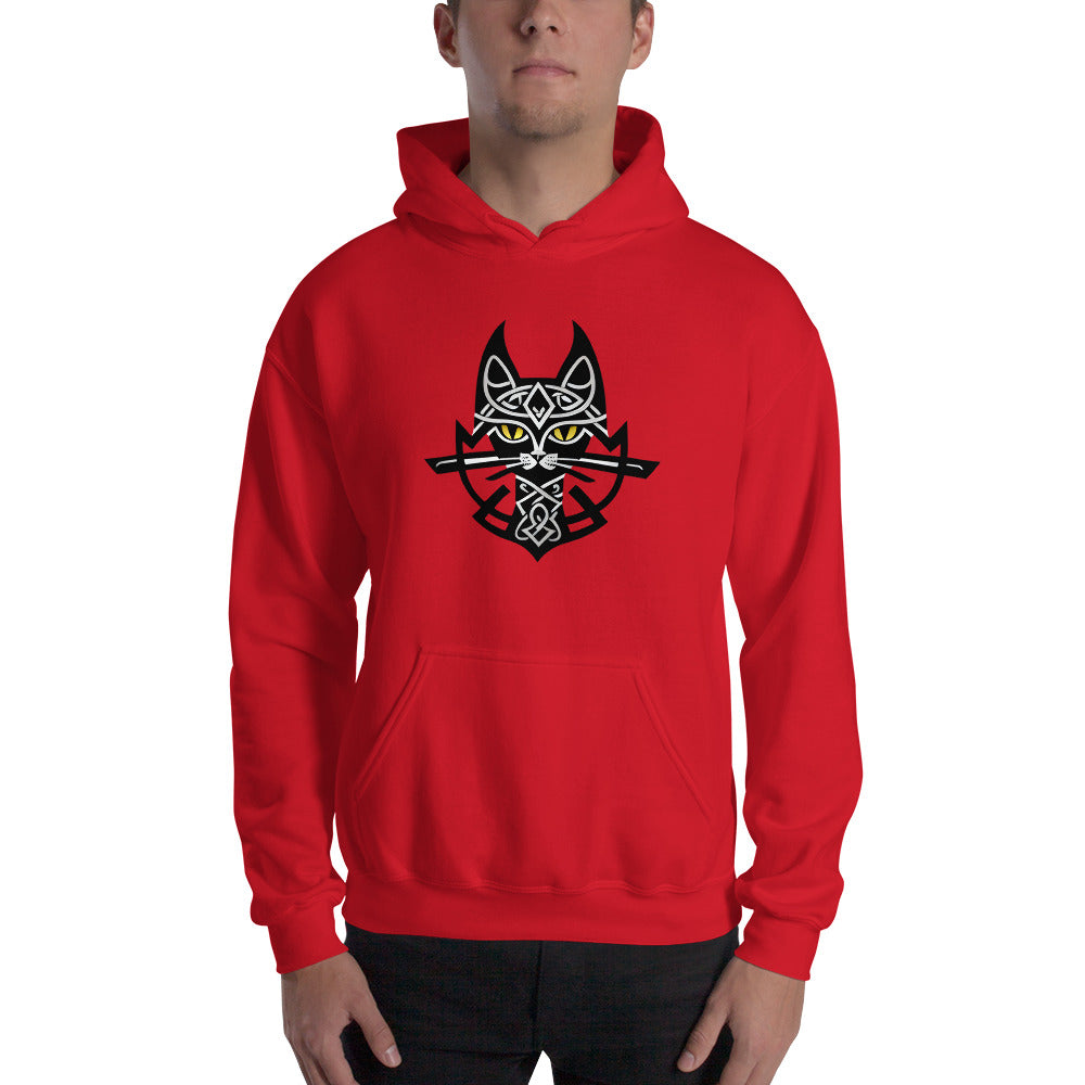 Viking Cat Unisex Pullover Hoodie