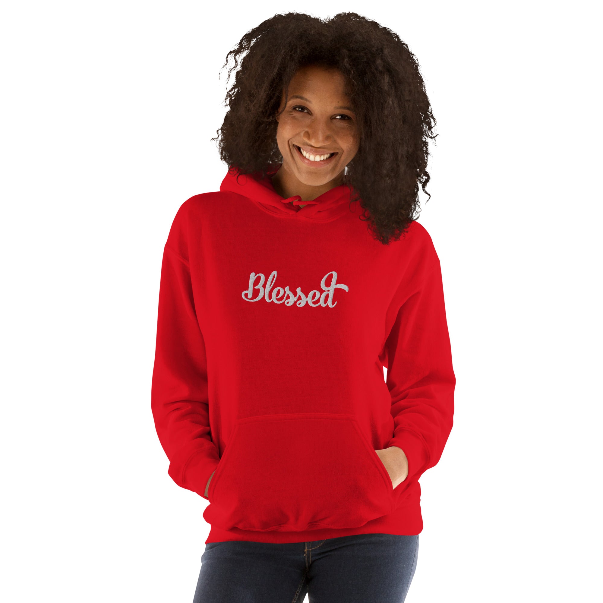 Blessed Embroidered Unisex Hoodie