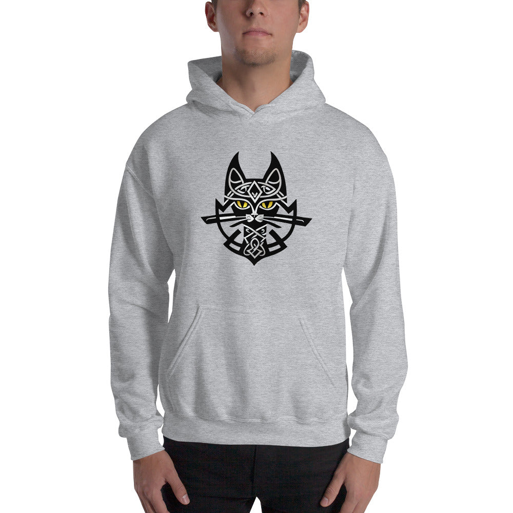 Viking Cat Unisex Pullover Hoodie