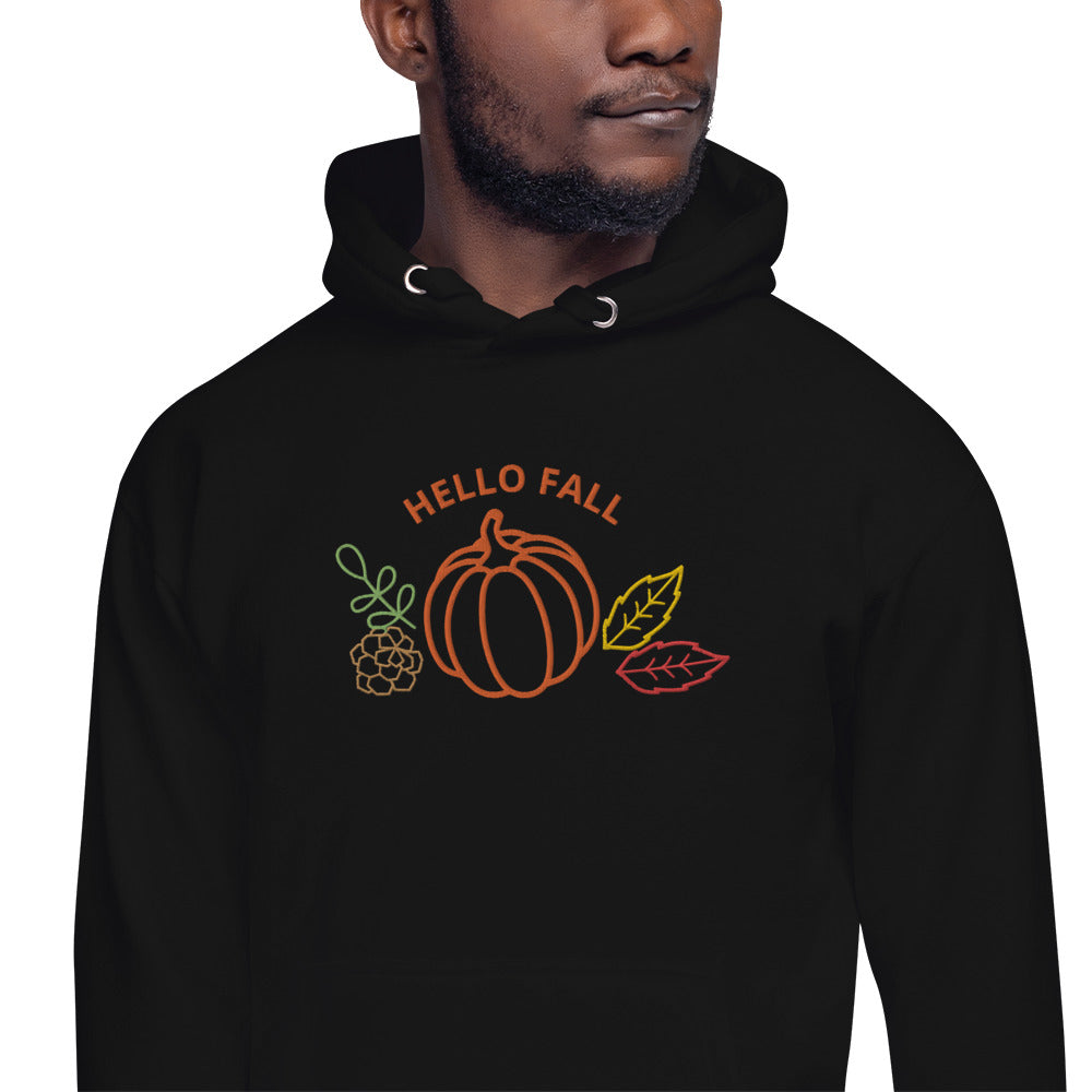 Hello Fall Unisex Hoodie