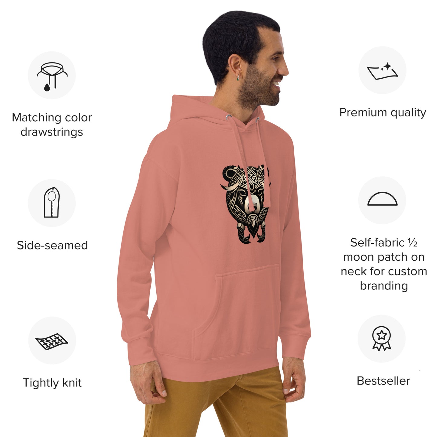 Buff Bjorn Unisex Hoodie