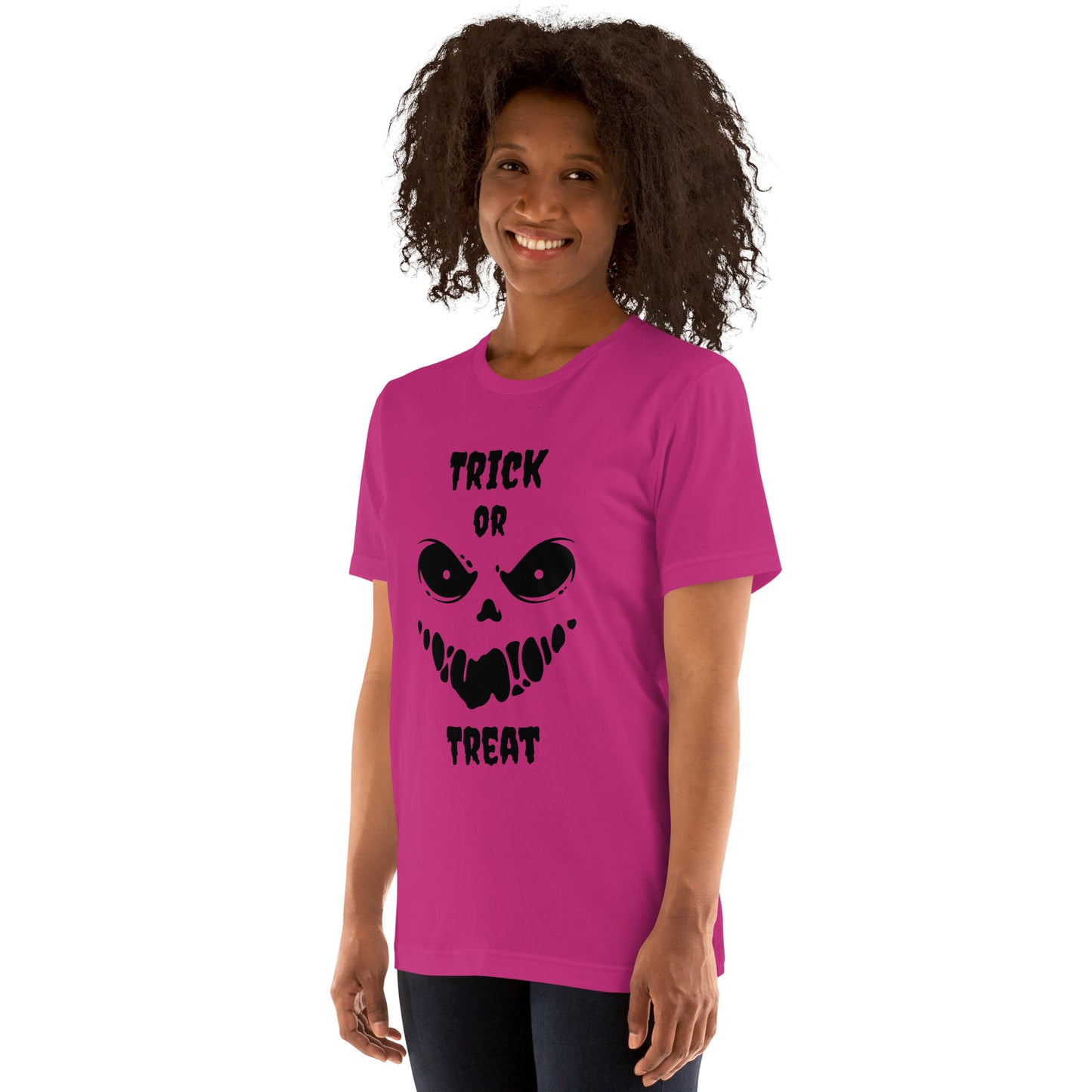 Spooky Ghost Face Unisex Halloween T-shirt