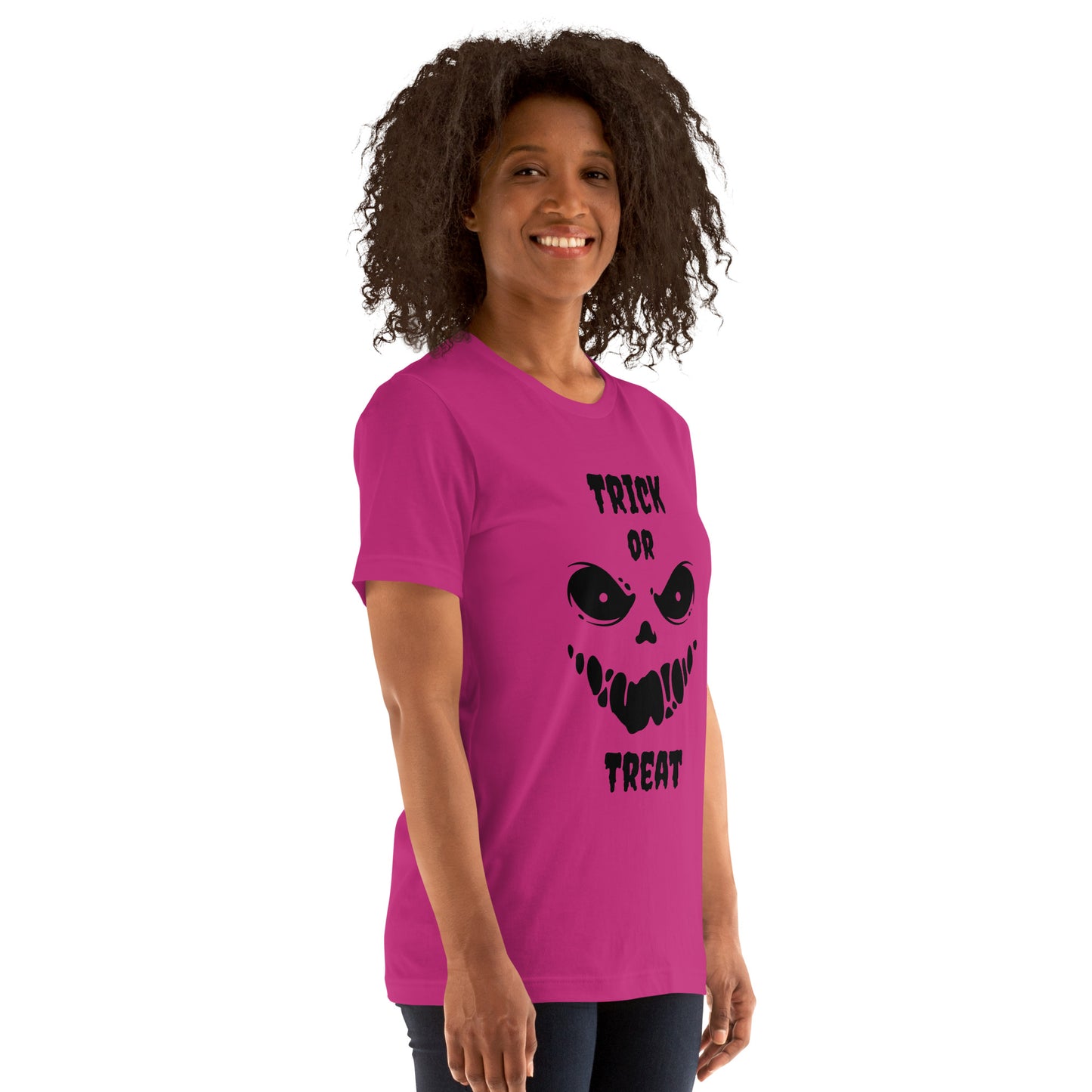 Spooky Ghost Face Unisex Halloween T-shirt