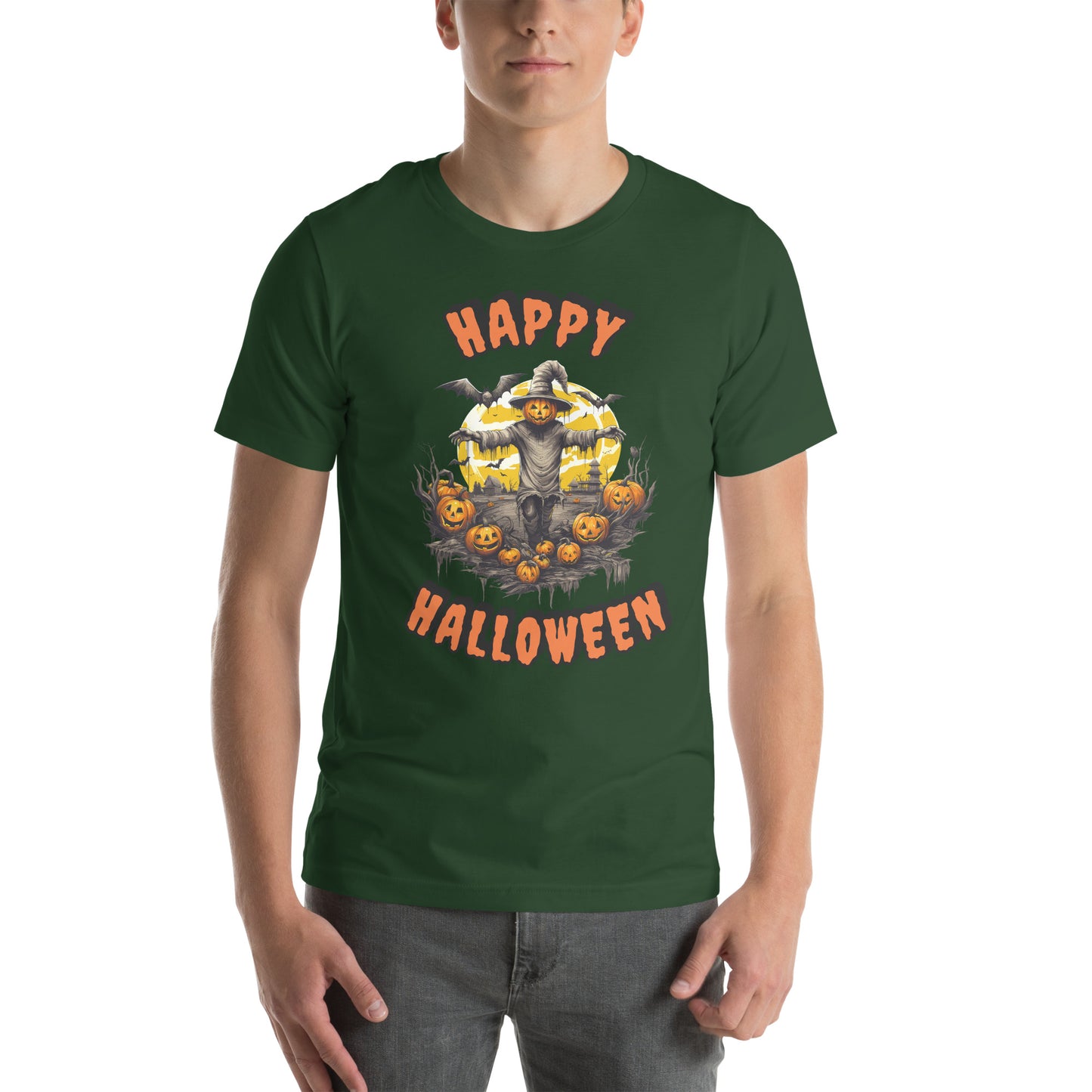 Spooky Scarecrow Unisex T-shirt