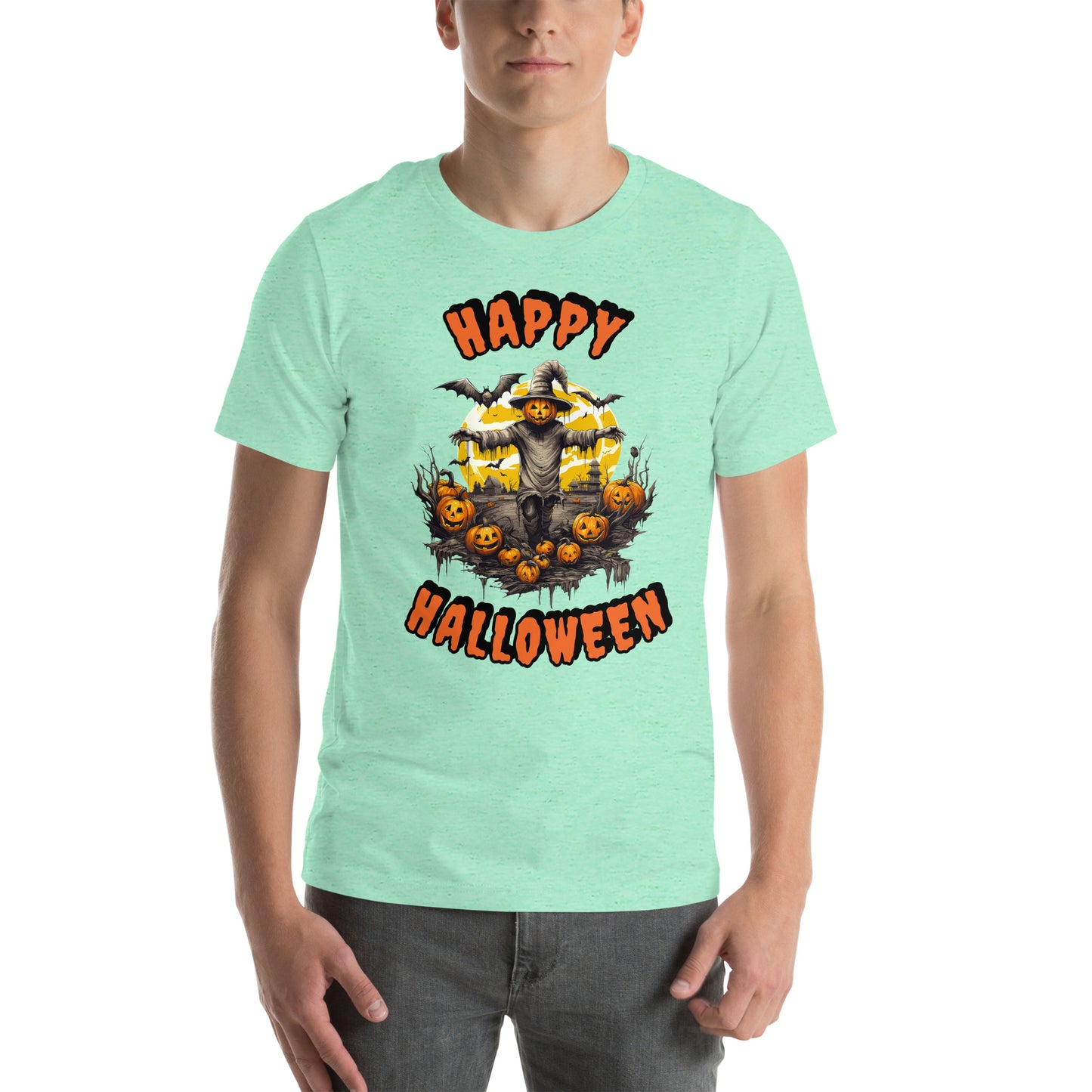 Spooky Scarecrow Unisex T-shirt