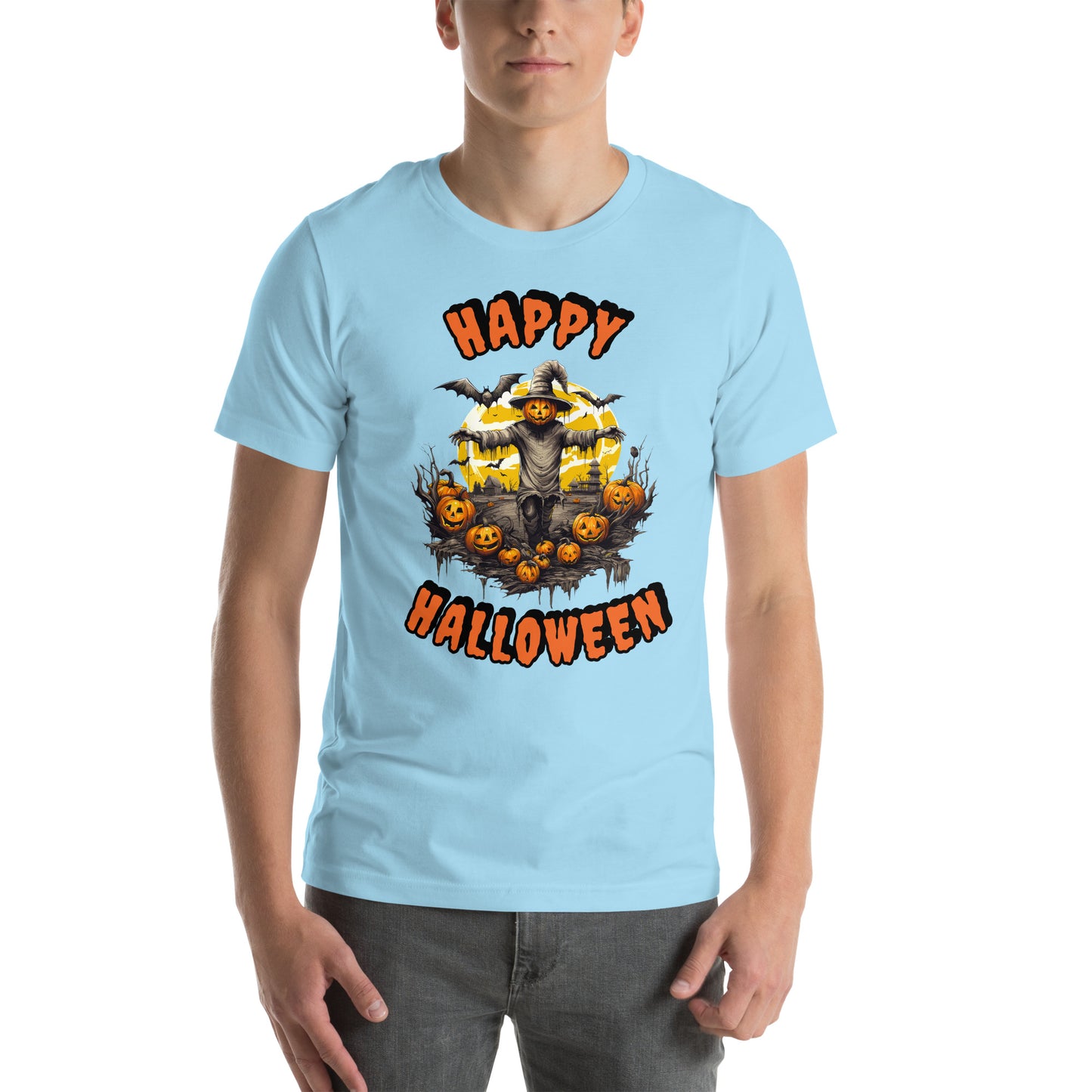 Spooky Scarecrow Unisex T-shirt