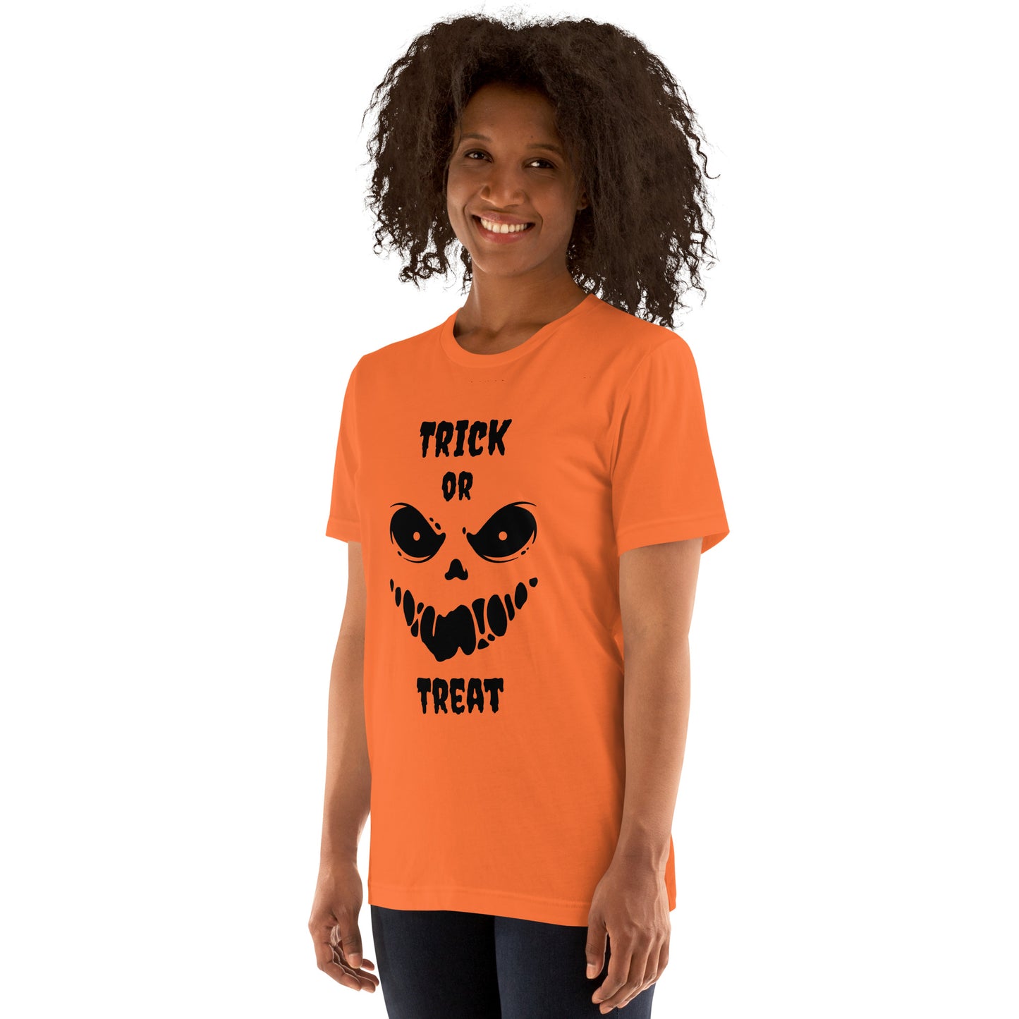 Spooky Ghost Face Unisex Halloween T-shirt