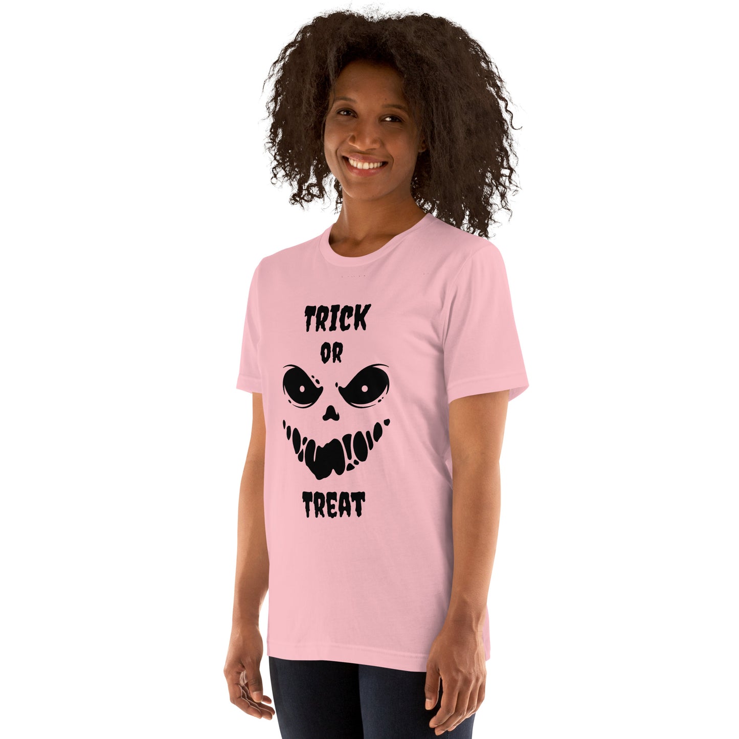 Spooky Ghost Face Unisex Halloween T-shirt