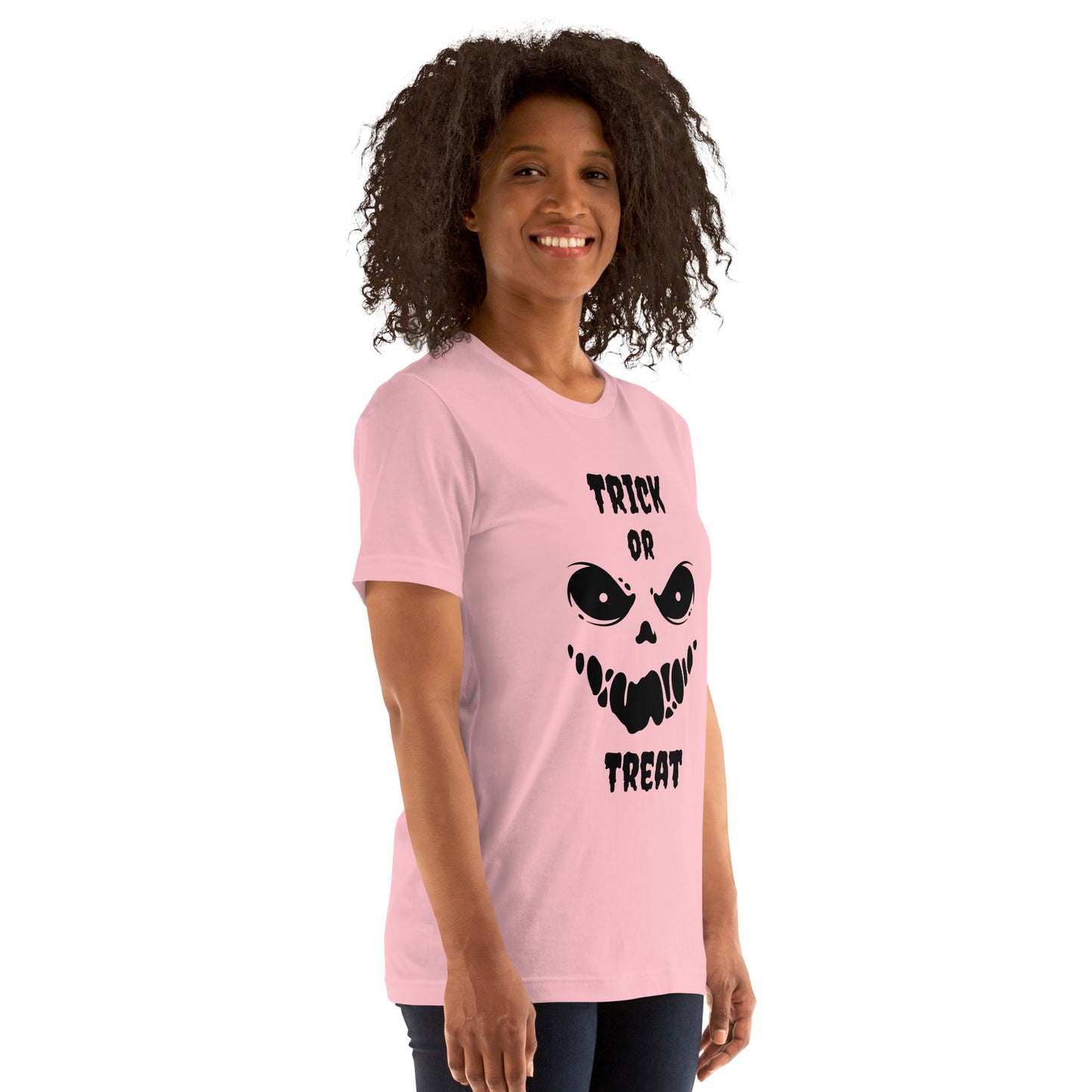 Spooky Ghost Face Unisex Halloween T-shirt