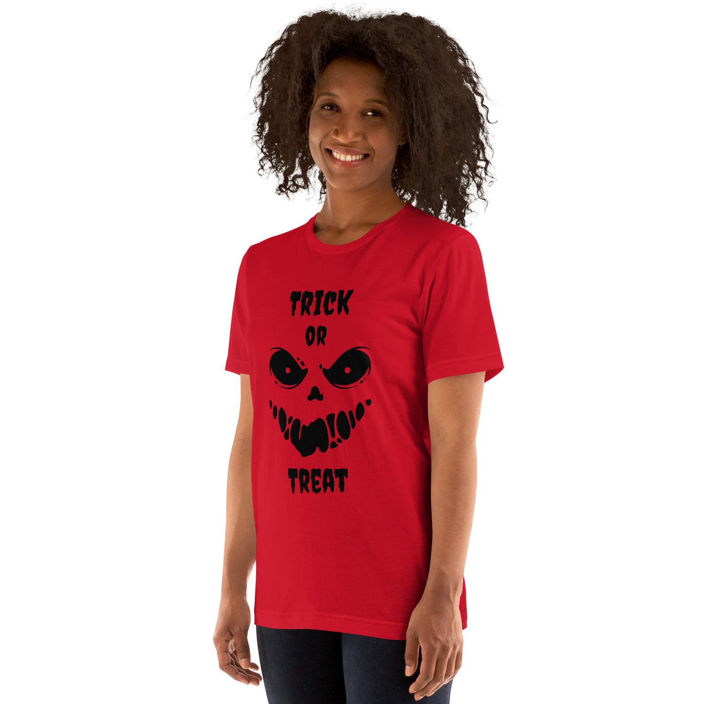 Spooky Ghost Face Unisex Halloween T-shirt