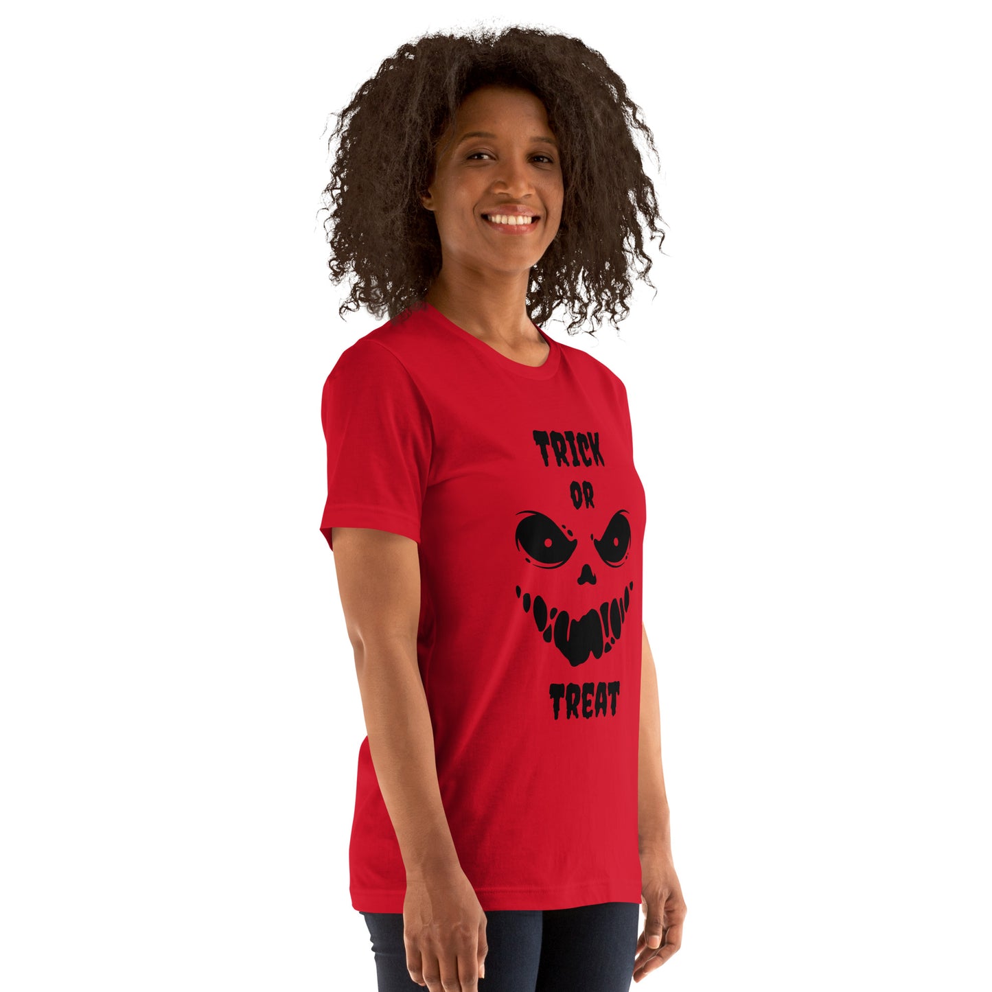 Spooky Ghost Face Unisex Halloween T-shirt