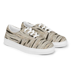 Mummy Wraps Women’s Lace-up Canvas Shoes