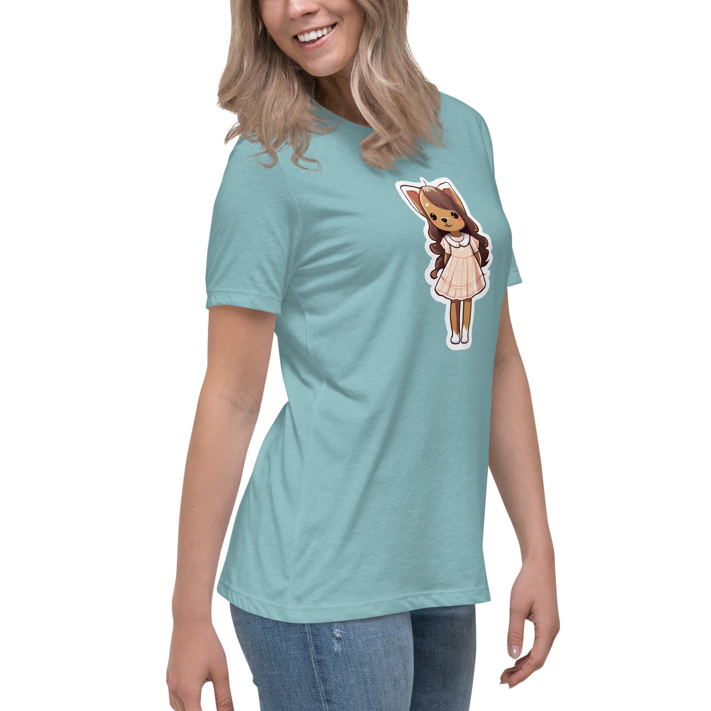 Puppy in a Dress Women's Relaxed T-Shirt