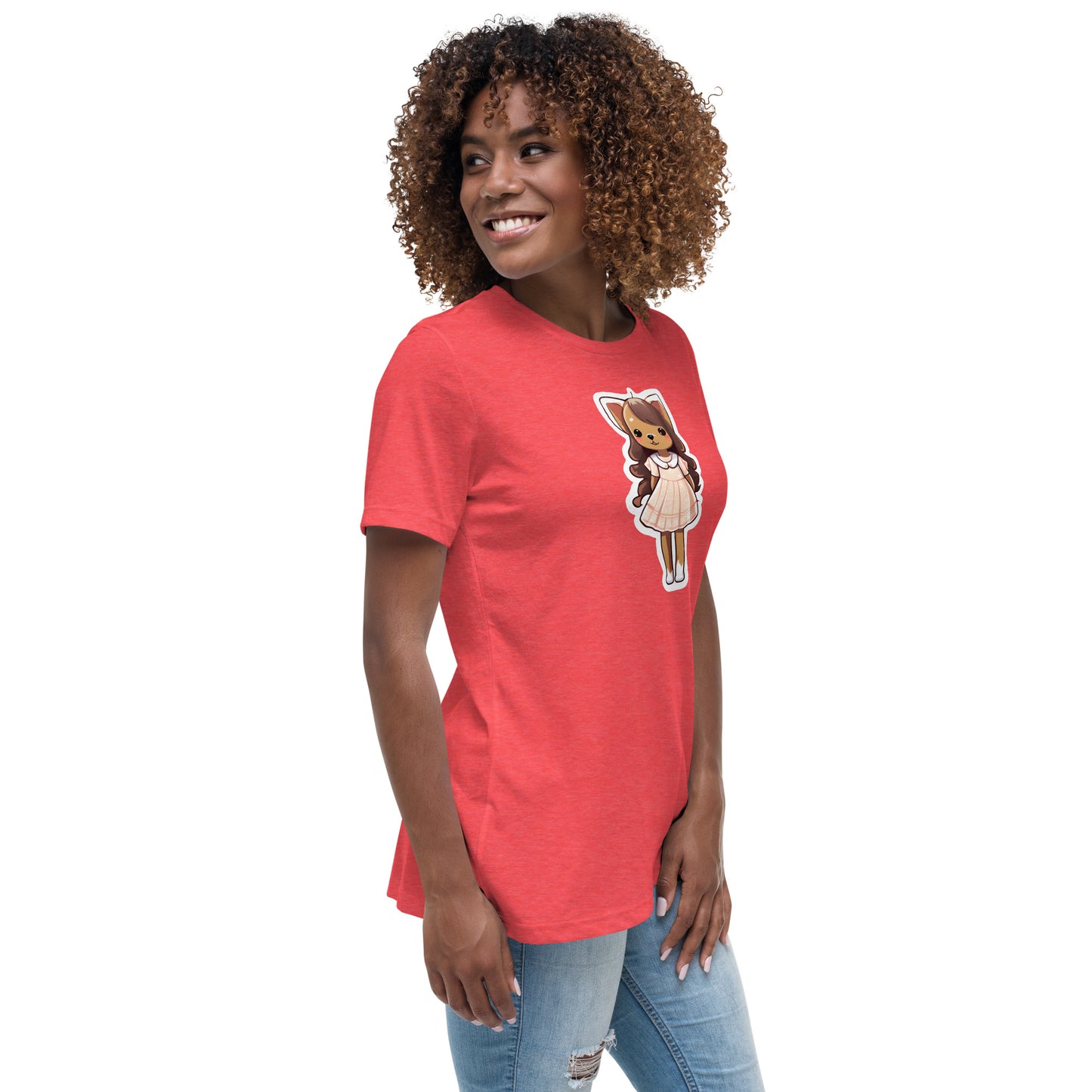 Puppy in a Dress Women's Relaxed T-Shirt