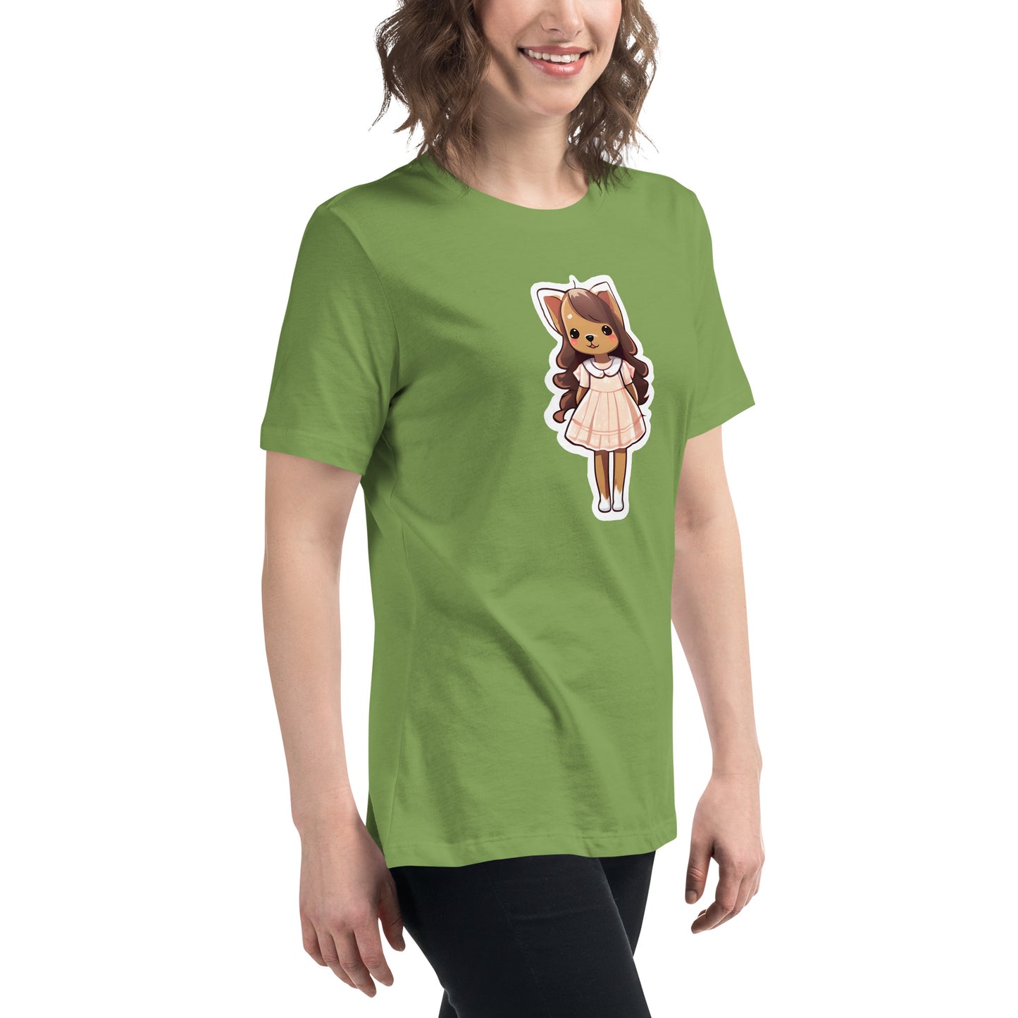 Puppy in a Dress Women's Relaxed T-Shirt