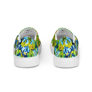 Irises by van Gogh Women’s Slip-on Canvas Shoes