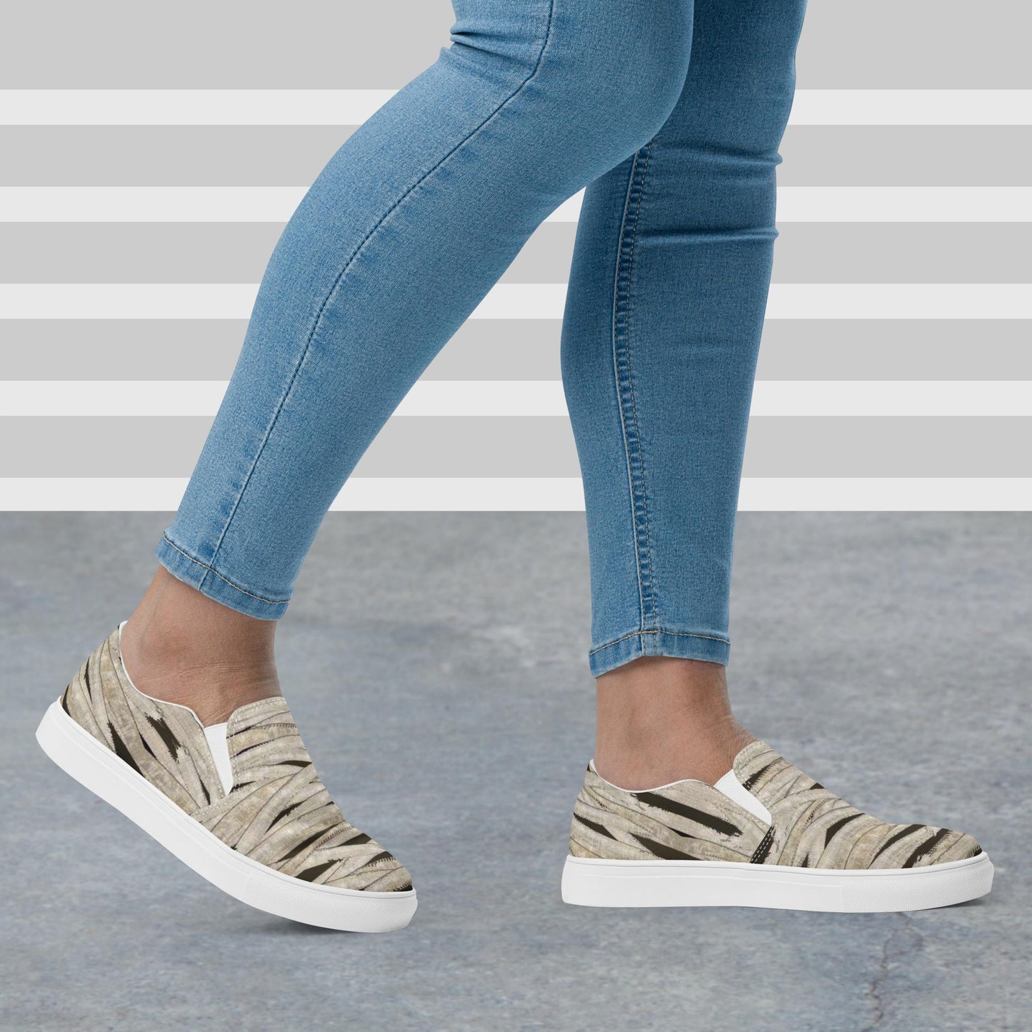 Mummy Wraps Women’s Slip-on Canvas Shoes