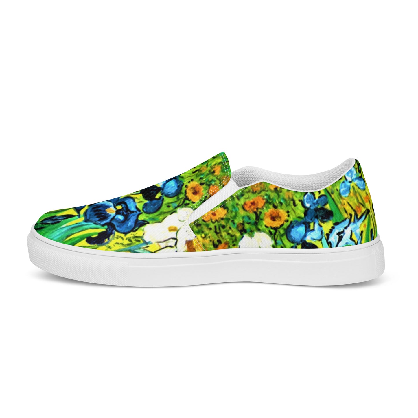 Irises by van Gogh Women’s Slip-on Canvas Shoes