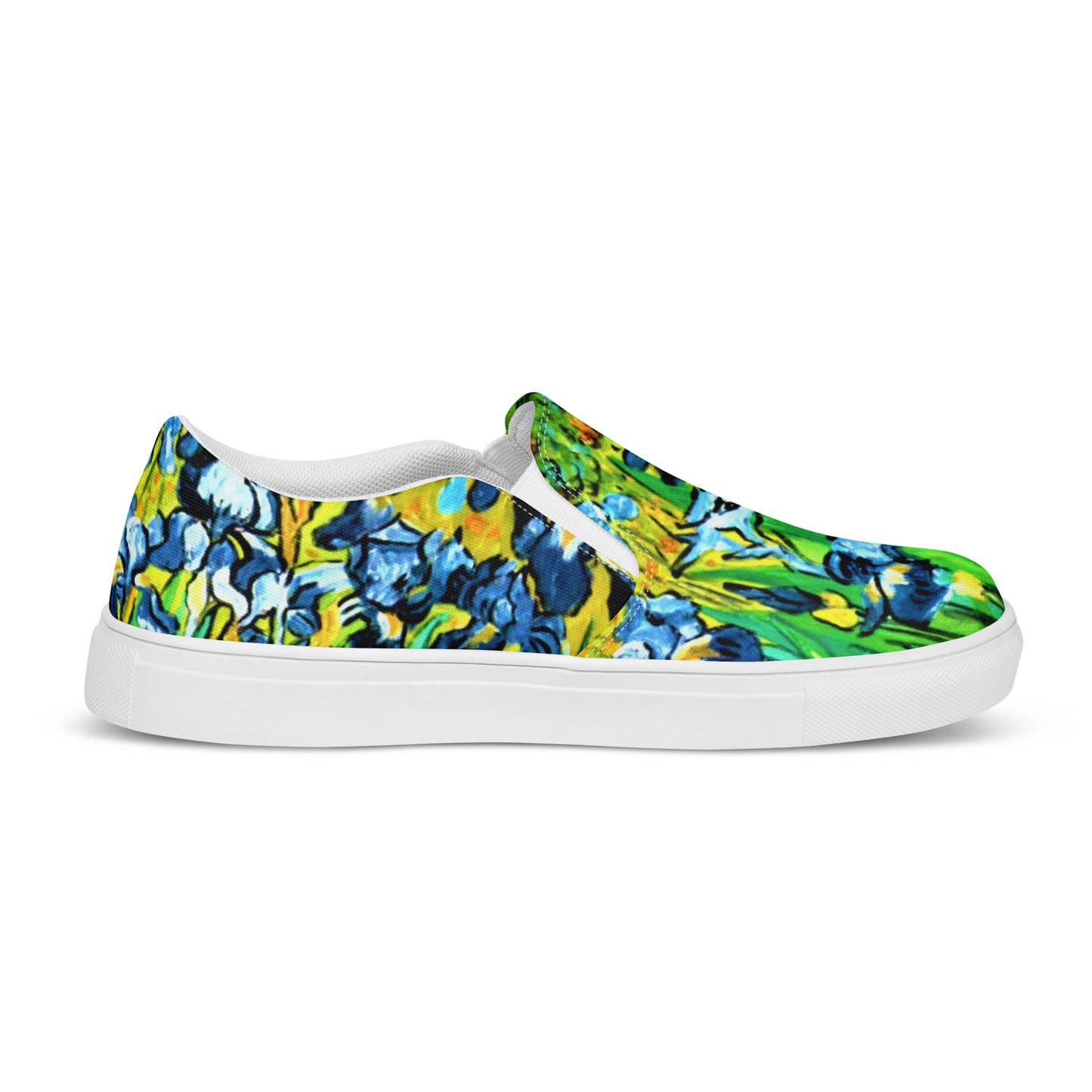 Irises by van Gogh Women’s Slip-on Canvas Shoes