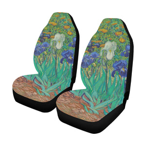 Irises by Van Gogh Car Seat Covers (Set of 2)