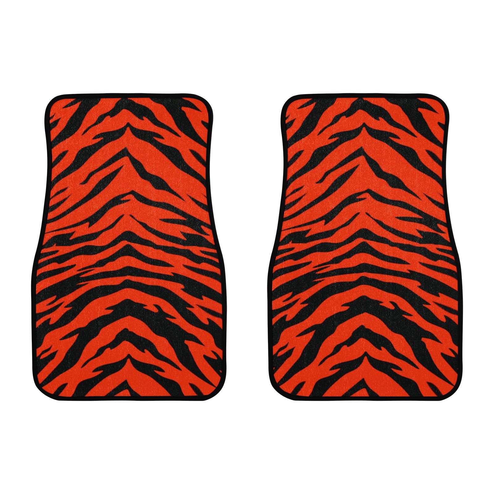 Bengal Tiger Stripe Front Floor Mats (2pcs)