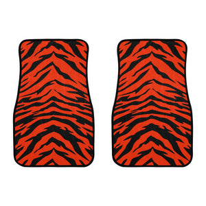 Bengal Tiger Stripe Front Floor Mats (2pcs)