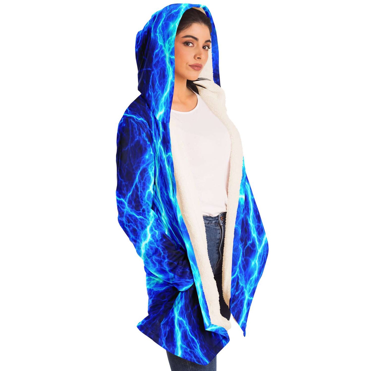 Blue Lightning Cloak