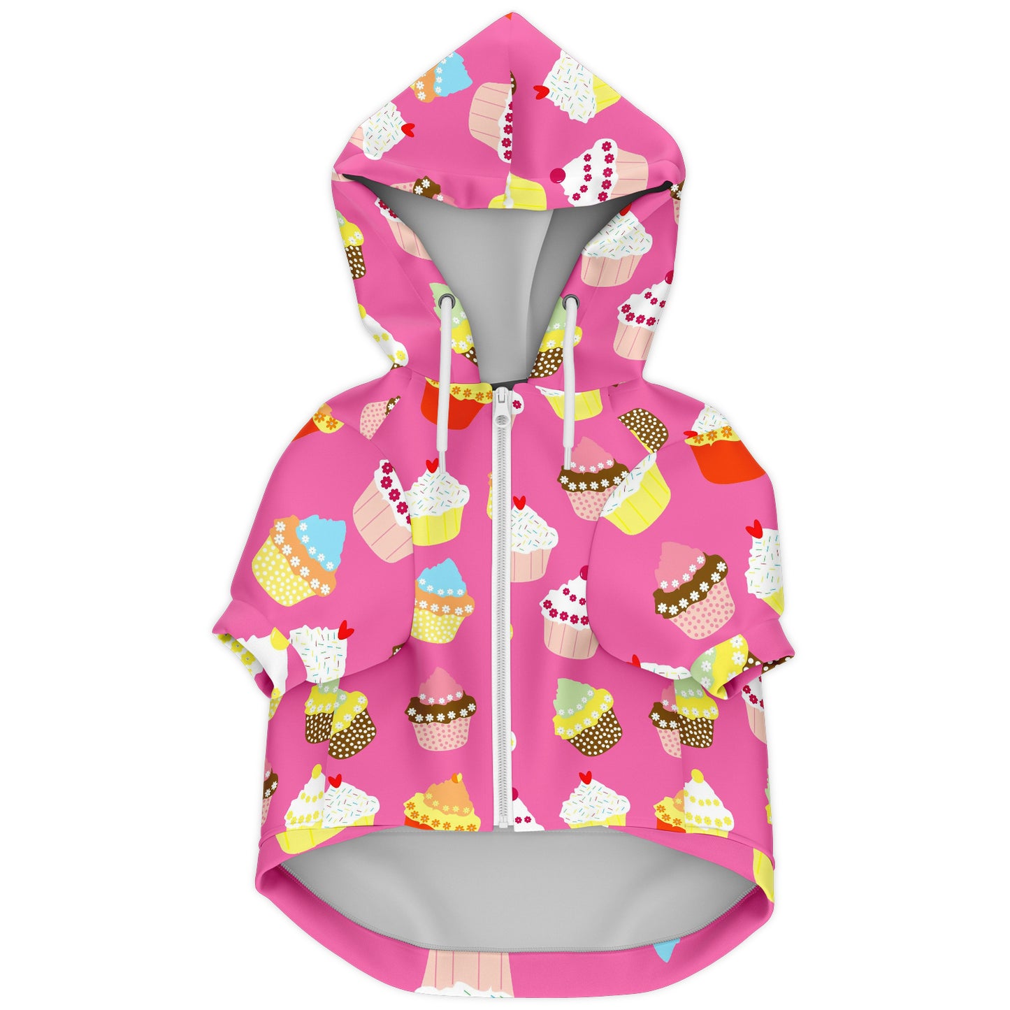 Cupcakes Dog Hoodie