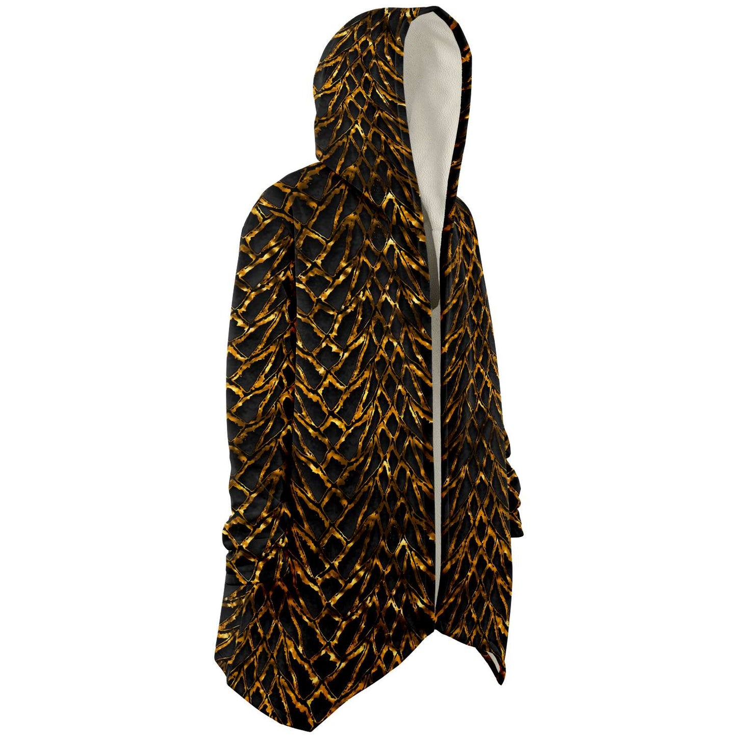 Molten Gold Dragon Scale Cloak