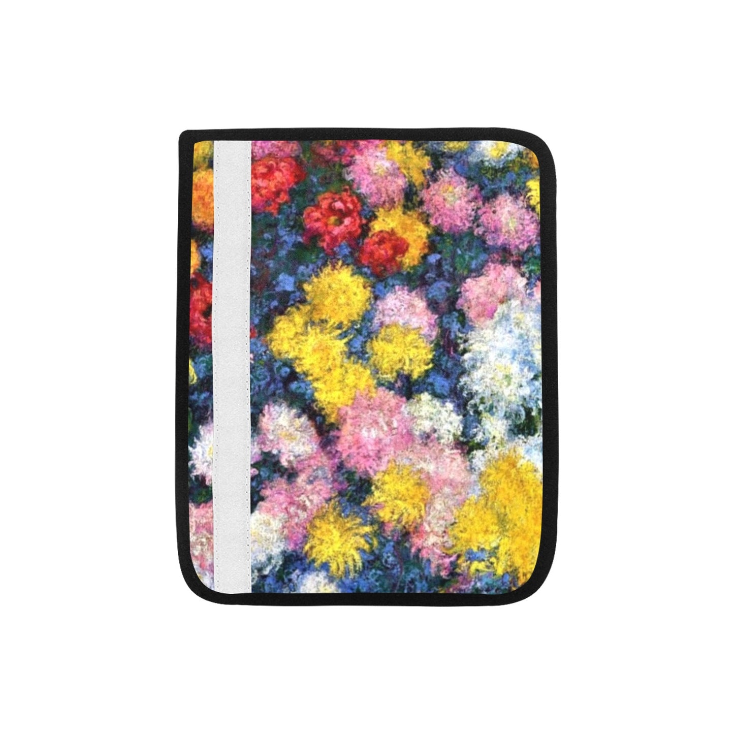 Monet's Carnations Car Seat Belt Small Cover 7" x 8.5"