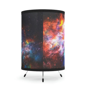 Colorful Nebula Tripod Lamp