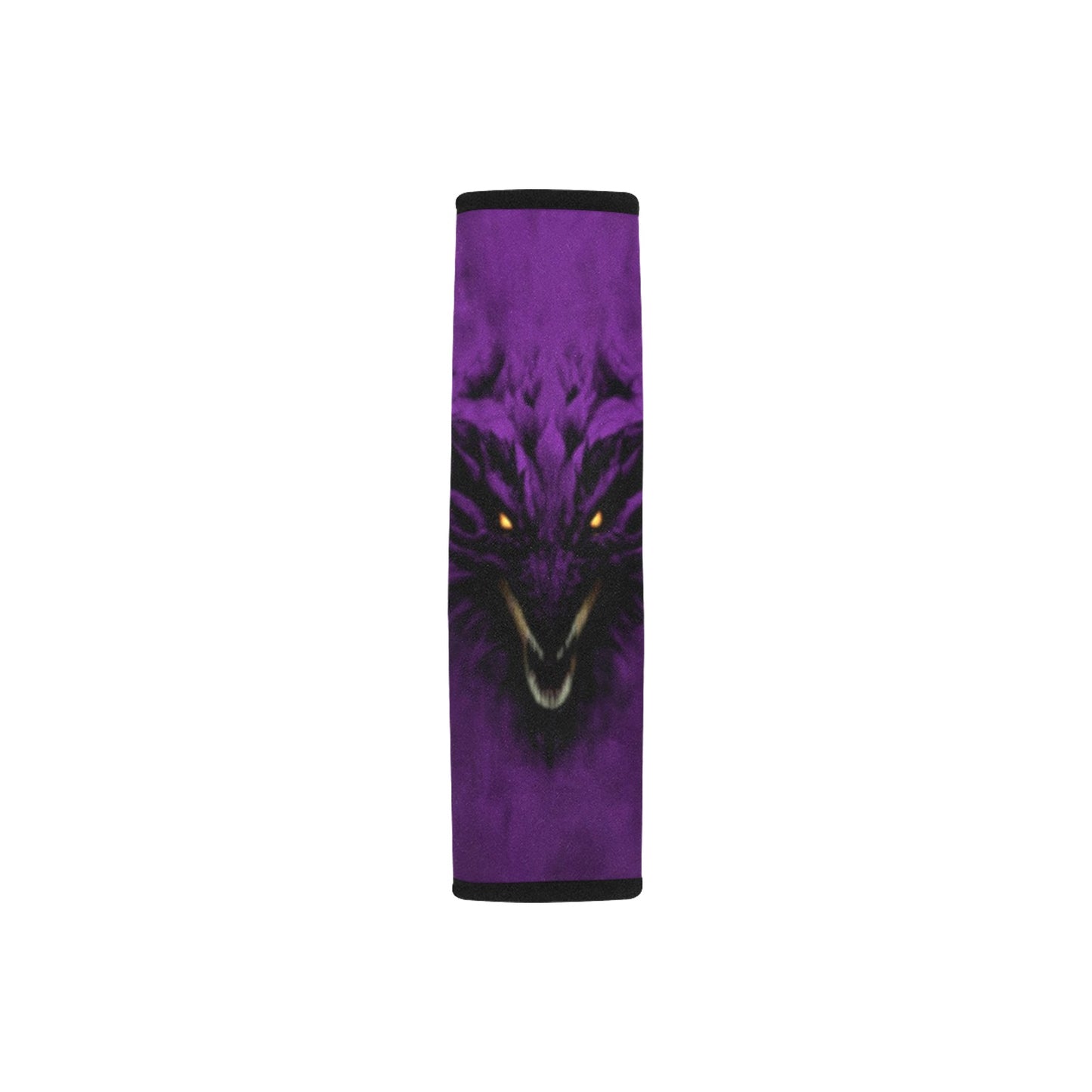 Purple Shadow Dragon Seat Belt Cover 7" x 8.5"