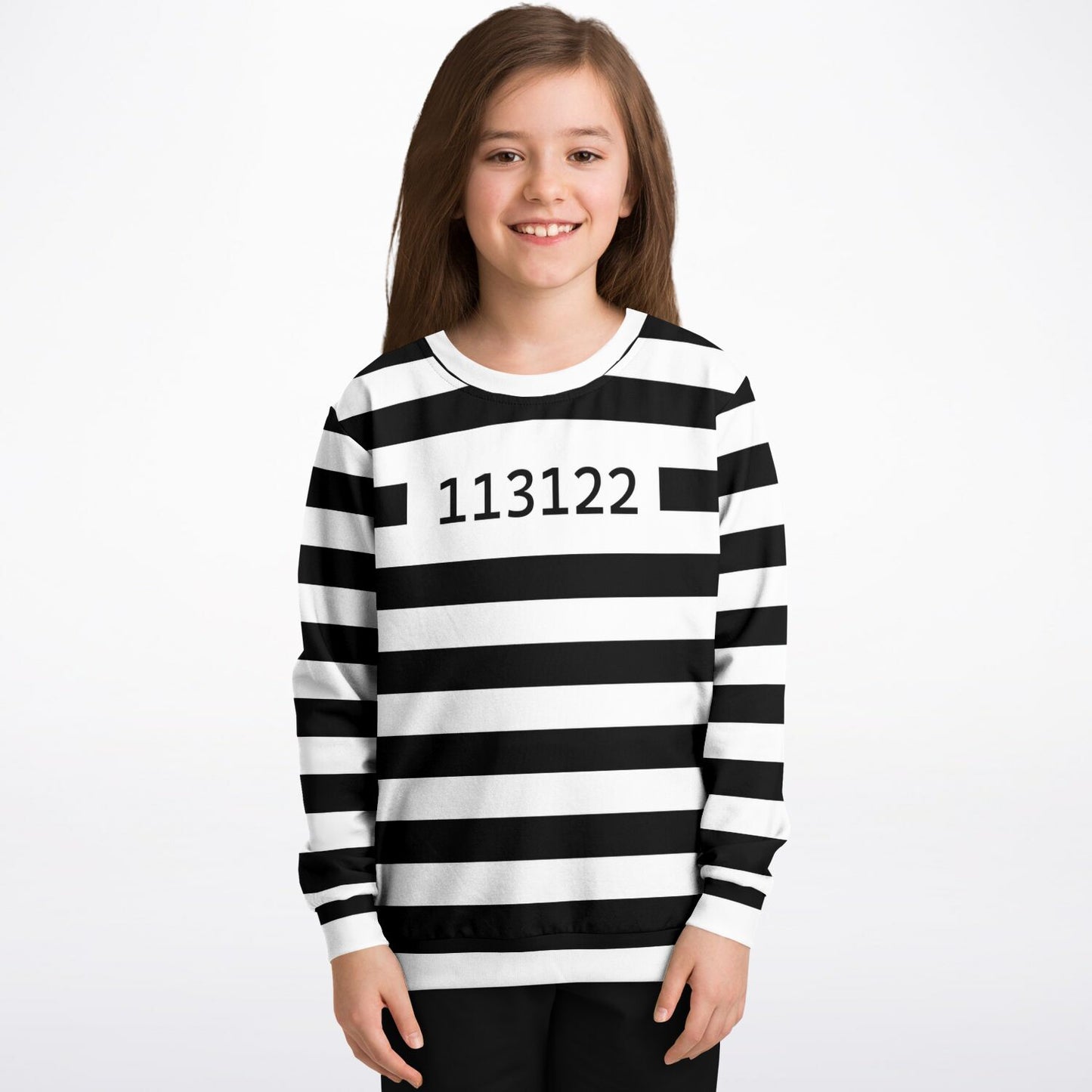 Prison Stripes Youth Sweatshirt