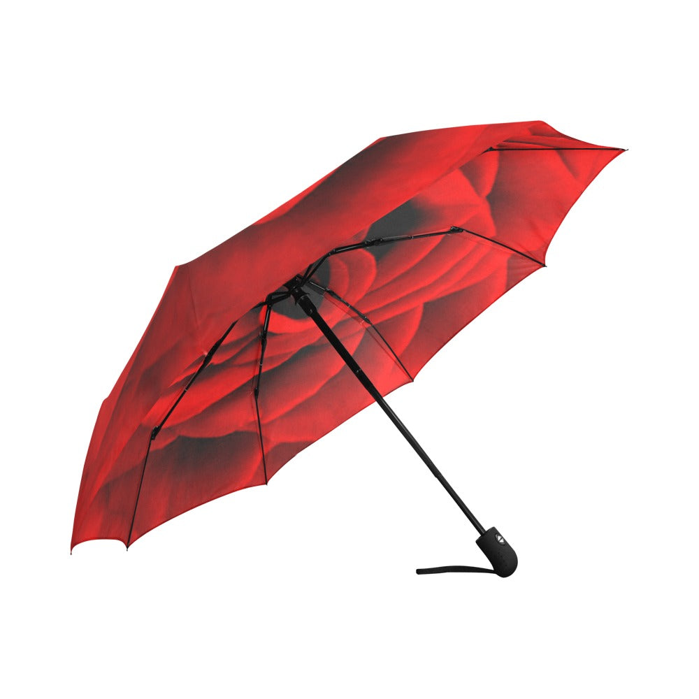 Rose Automatic Foldable Umbrella